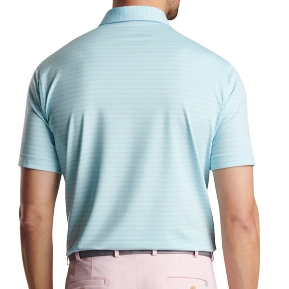 Peter Millar Summer Comfort Crown Striped Polo
Celeste Size XXL NWT Retail $100 - Picture 9 of 9